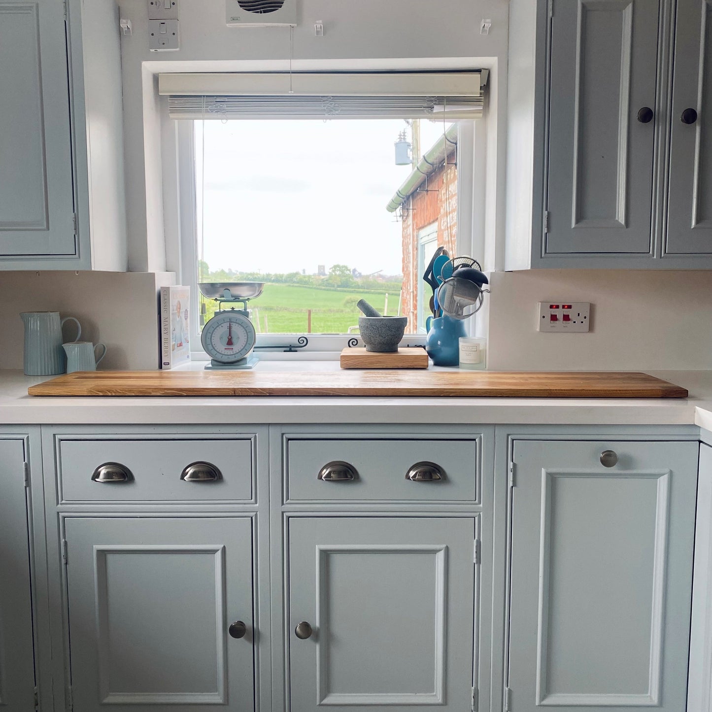Solid Oak Centrepiece | Wood Kitchen Island Runner