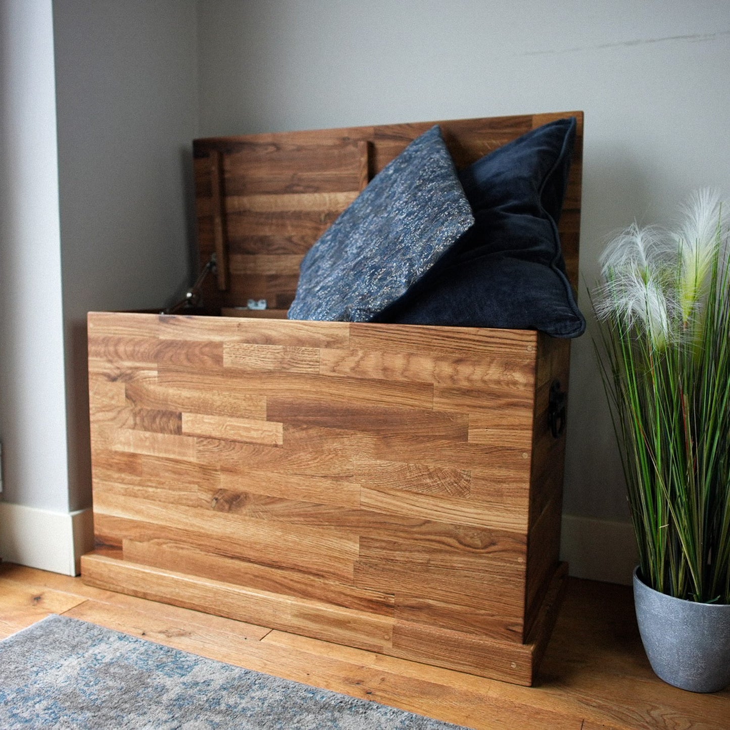 Solid Oak Chest