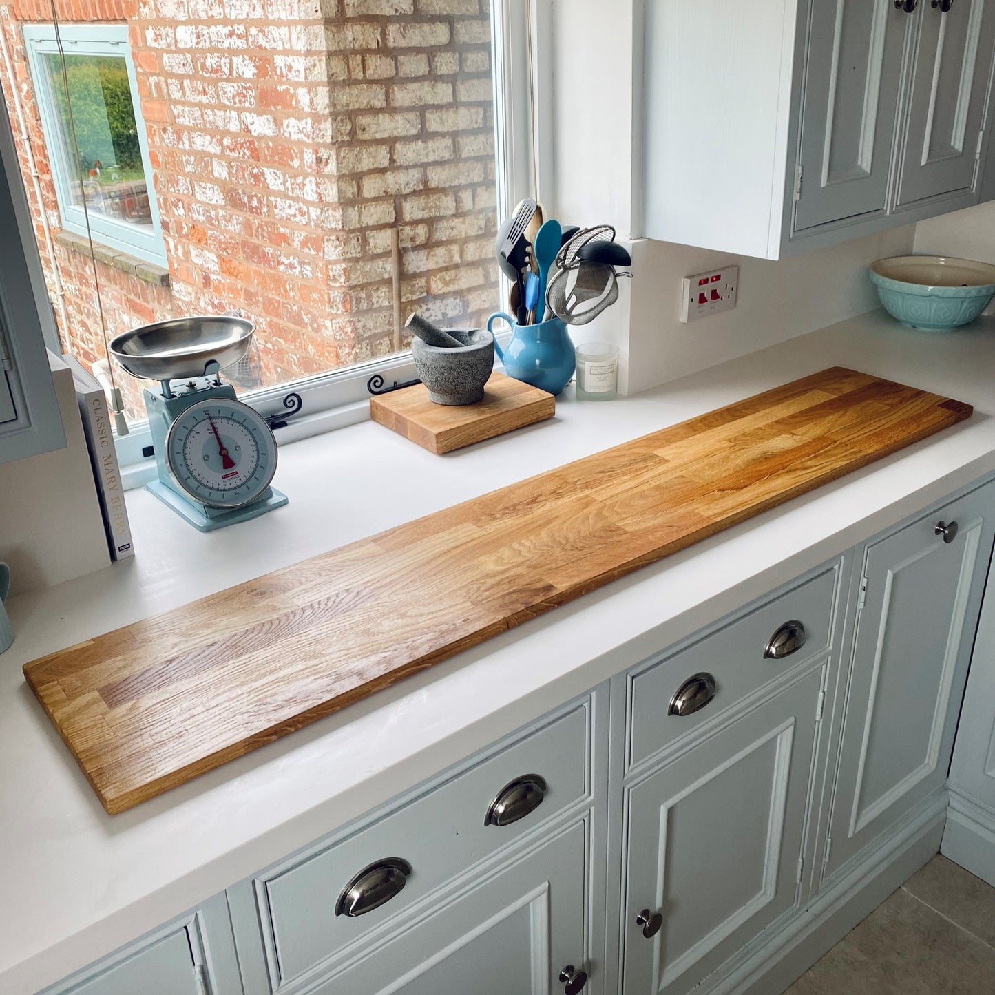 Solid Oak Centrepiece | Wood Kitchen Island Runner
