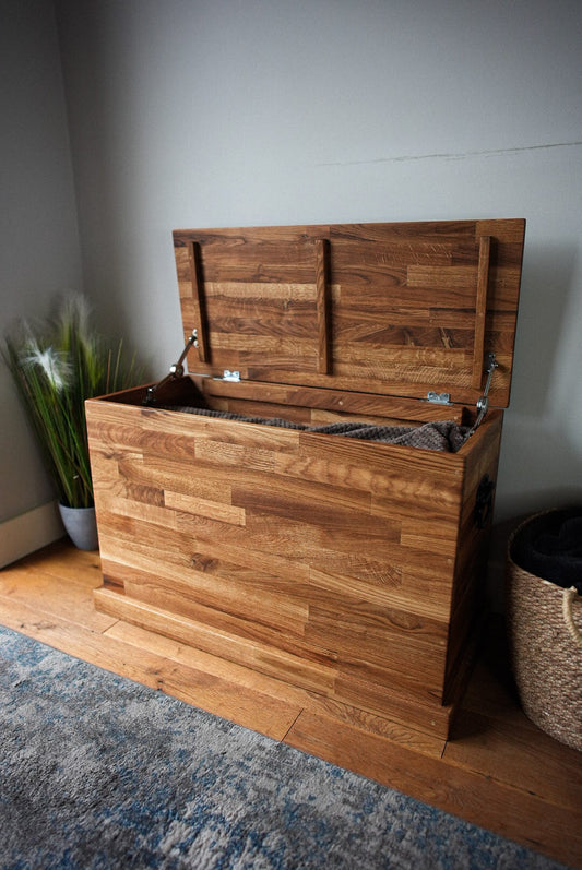 Solid Oak Chest