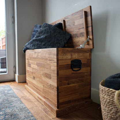 Solid Oak Chest